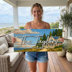 Custom Colorful Themed Pallet Family Name Sign | Aydan's Unique Finds