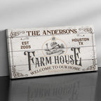 Custom Canvas Wall Art - Bar, Cabin & Nursery Sign
