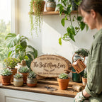 Personalized Mother's Day Wood Plaque - Family Names