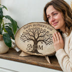 Personalized Mother's Day Wood Plaque - Family Names