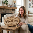 Personalized Mother's Day Wood Plaque - Family Names