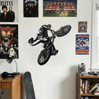 Sports & Vehicles Metal Wall Art - Action Silhouette | Aydan's Unique Finds