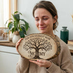 Personalized Mother's Day Wood Plaque - Family Names