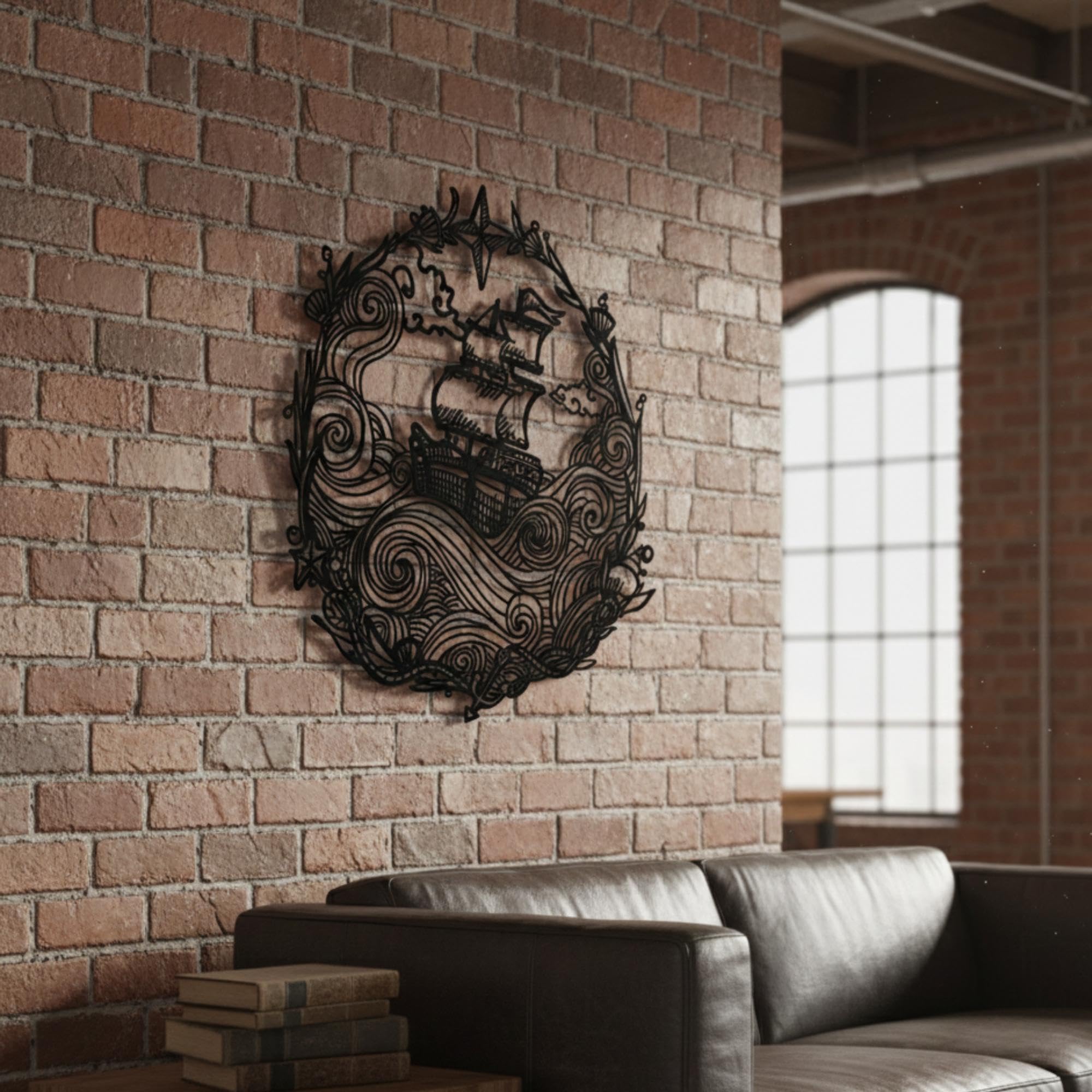 Fantasy Metal Wall Art - Dragon & Mythology Silhouette