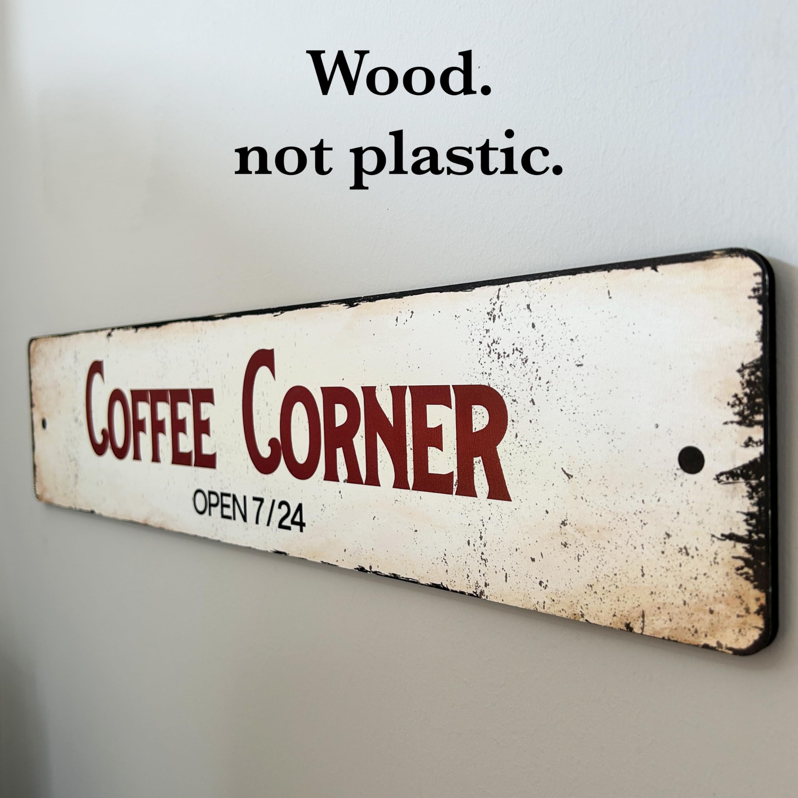 Custom Wood Wall Sign - Personalized Any Text Plaque | Aydan's Unique Finds