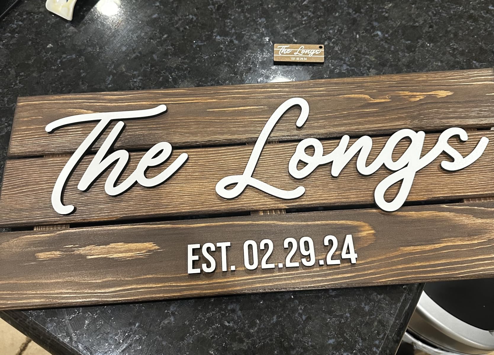 Where Our Story Begins - Personalized Family Wood Sign Gift