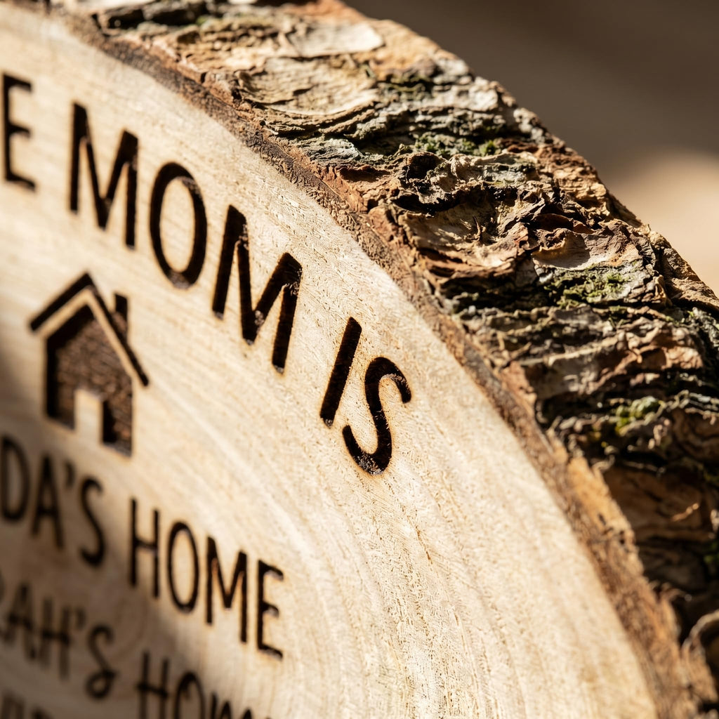 Personalized Mother's Day Wood Plaque - Family Names