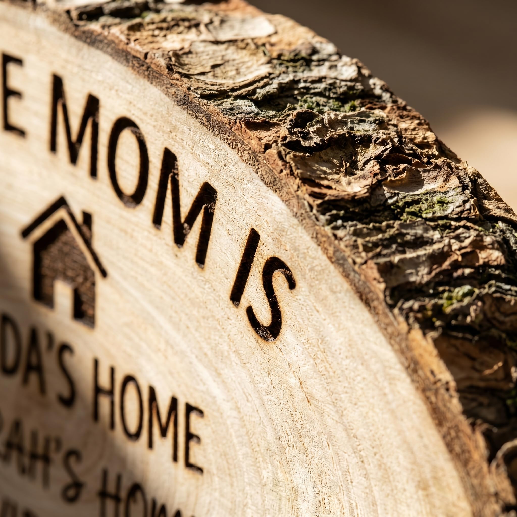 Personalized Mother's Day Wood Plaque - Family Names