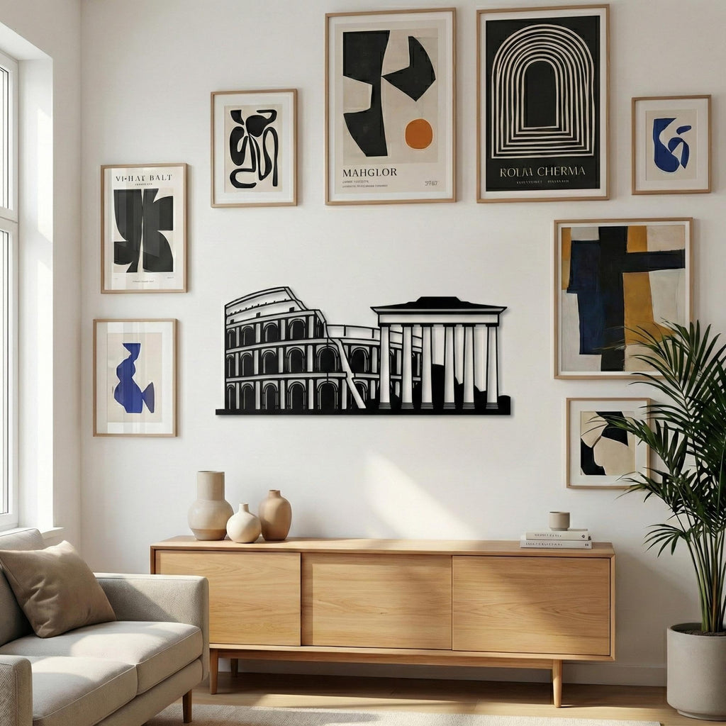 Travel Metal Wall Art - World Landmarks Cityscape Decor | Aydan's Unique Finds
