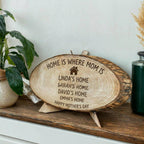 Personalized Mother's Day Wood Plaque - Family Names