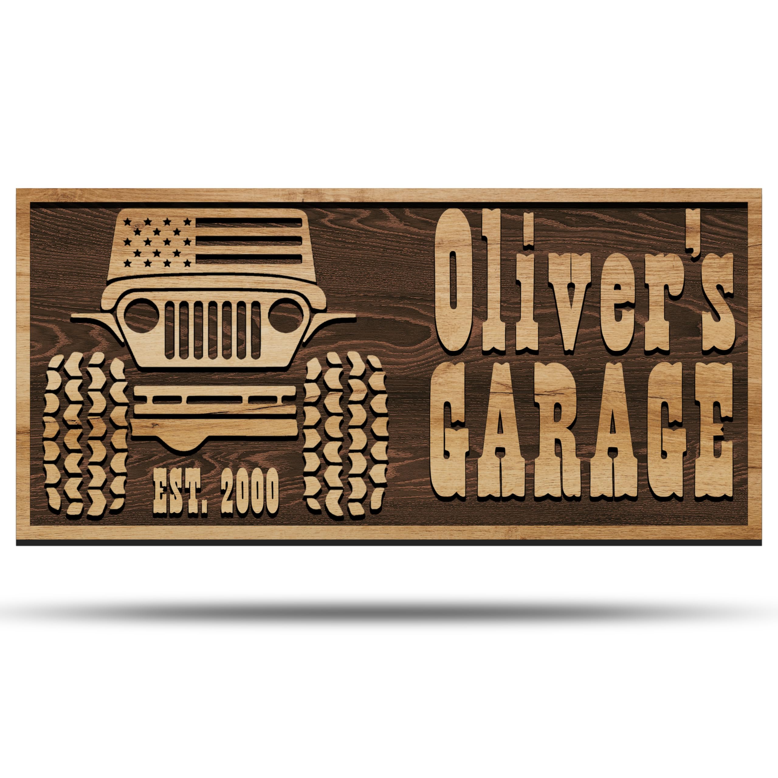 Custom Wood Backyard Bar Sign - Personalized Lounge Decor | Aydan's Unique Finds