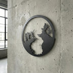 Fantasy Metal Wall Art - Dragon & Mythology Silhouette | Aydan's Unique Finds