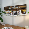 Custom Wood Photo Display Sign - Christmas Family Gift | Aydan's Unique Finds
