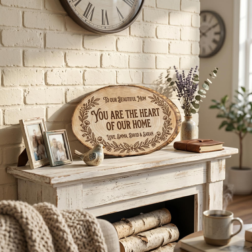 Personalized Mother's Day Wood Plaque - Family Names | Aydan's Unique Finds