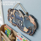Custom Safari Nursery Sign - Jungle Animals Wood Decor | Aydan's Unique Finds