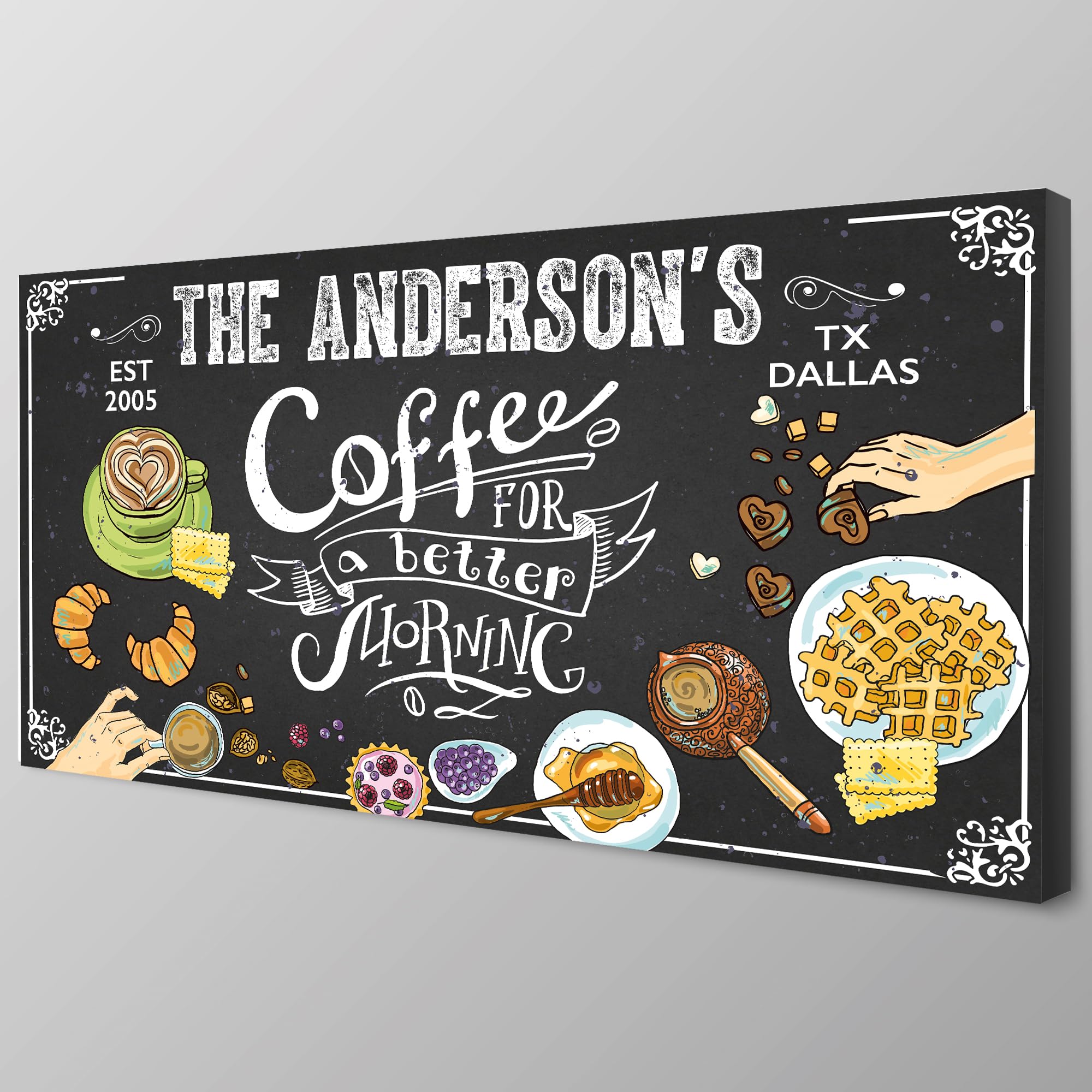 Custom Canvas Wall Art - Bar, Cabin & Nursery Sign