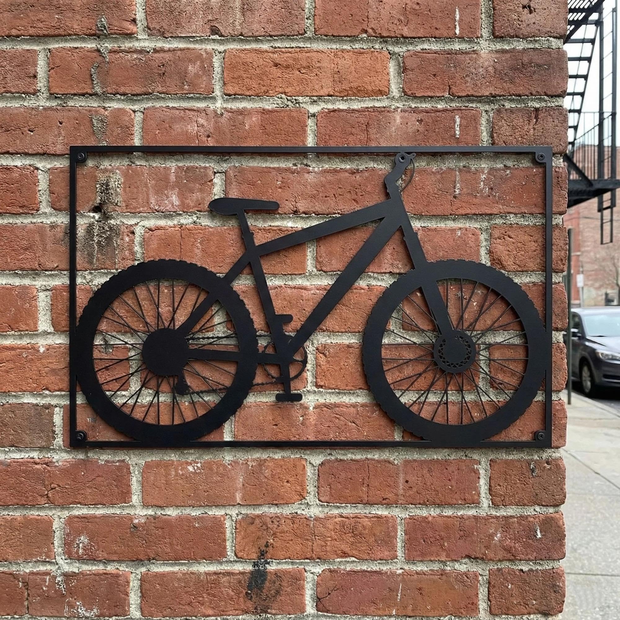 Sports & Vehicles Metal Wall Art - Action Silhouette | Aydan's Unique Finds