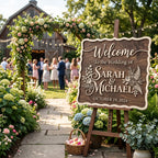 Personalized Wedding Guestbook Sign - Wooden Keepsake