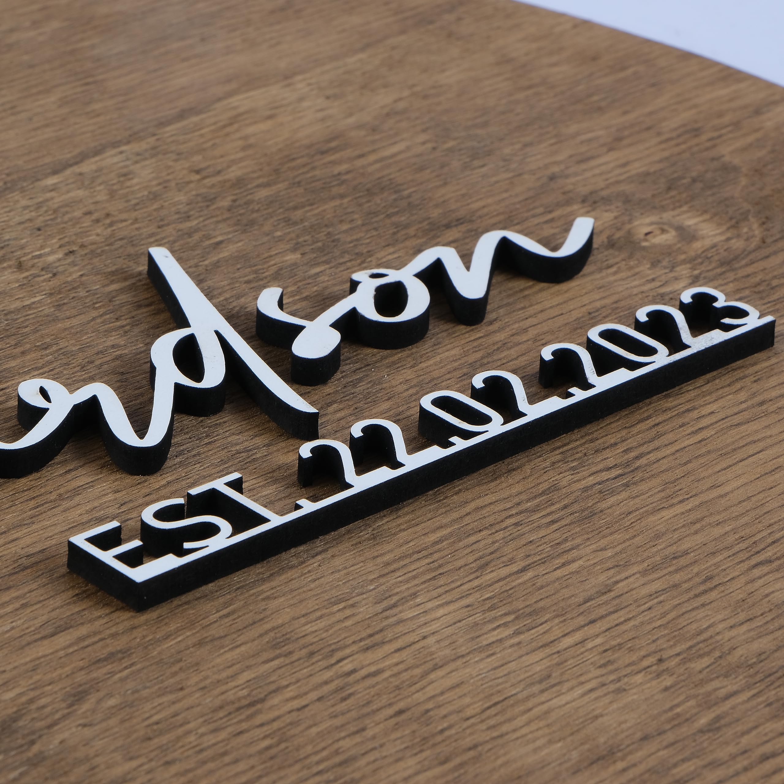 Personalized Wedding Guestbook Sign - Wooden Keepsake