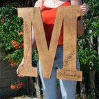 Personalized Wedding Guestbook Sign - Wooden Keepsake