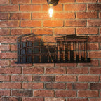 Travel Metal Wall Art - World Landmarks Cityscape Decor | Aydan's Unique Finds
