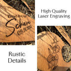Personalized Wedding Guestbook Sign - Wooden Keepsake