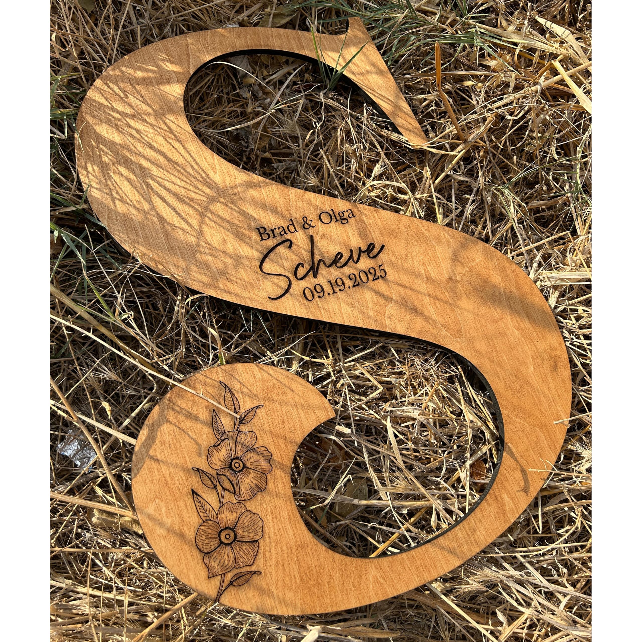 Personalized Wedding Guestbook Sign - Wooden Keepsake