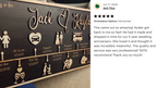 Custom Love Story Timeline - Personalized Anniversary Wood Sign | Aydan's Unique Finds