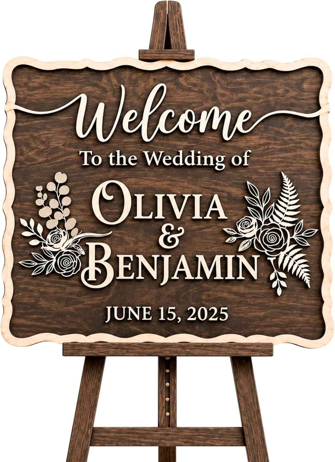 Enchanted Garden Wedding Welcome Sign