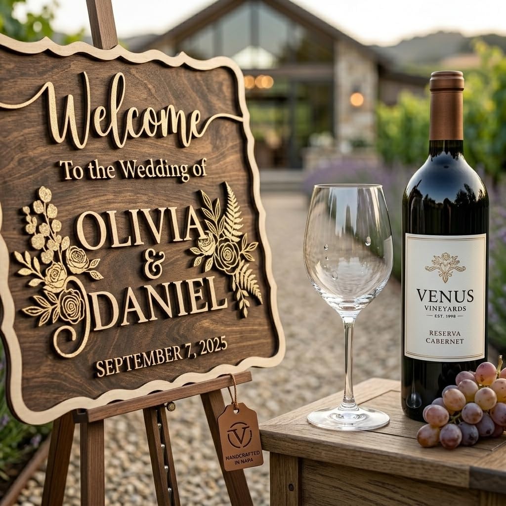 Enchanted Garden Wedding Welcome Sign
