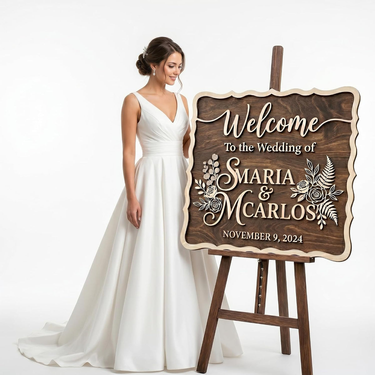 Enchanted Garden Wedding Welcome Sign