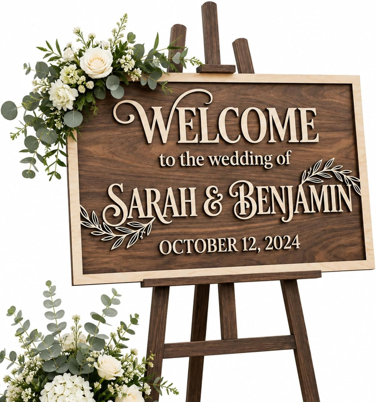Modern Farmhouse Wedding Welcome Sign