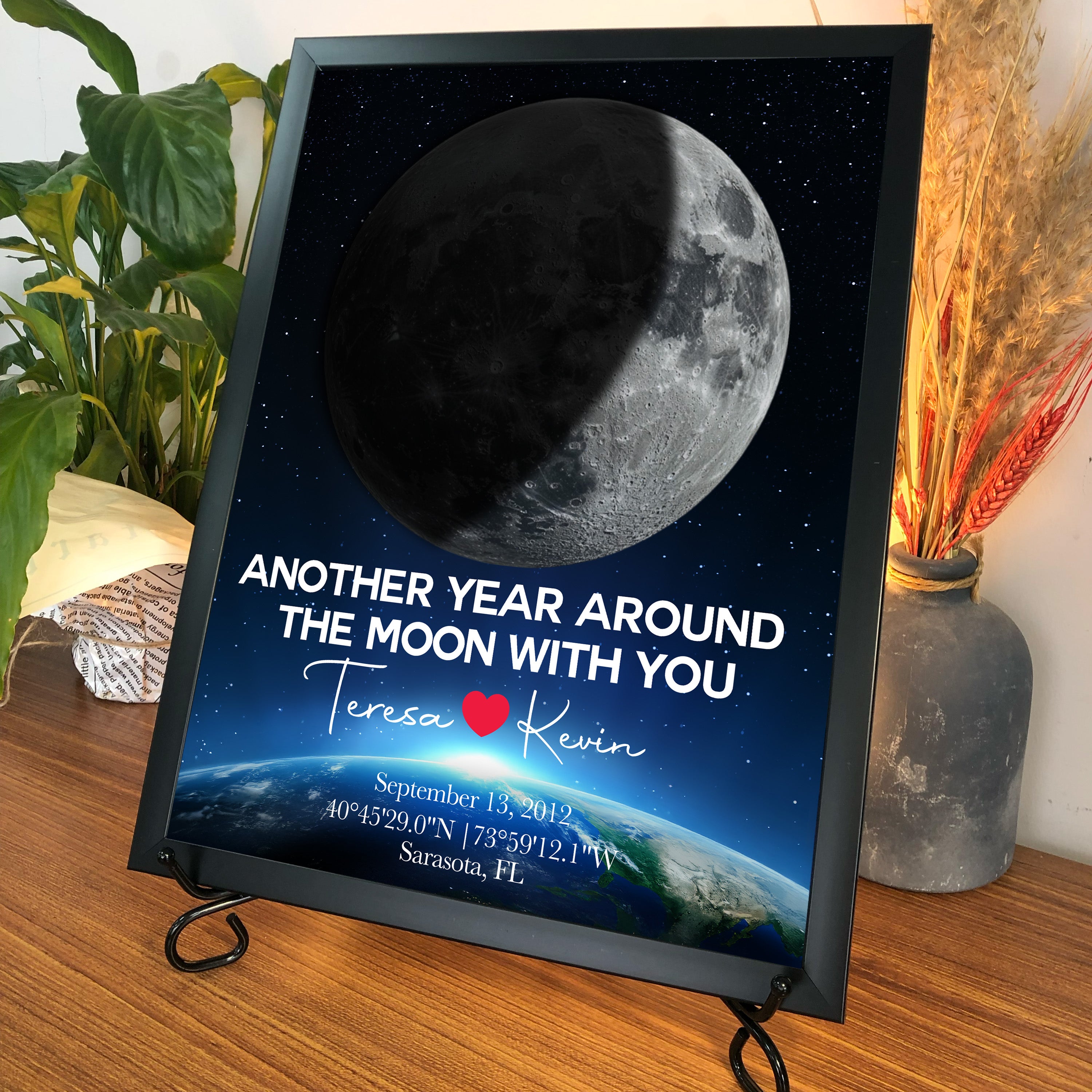 Moon Phase Map