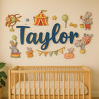 Personalized baby room wall decor – classic name sign