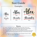 Nursery name sign – gift for newborn or first birthday