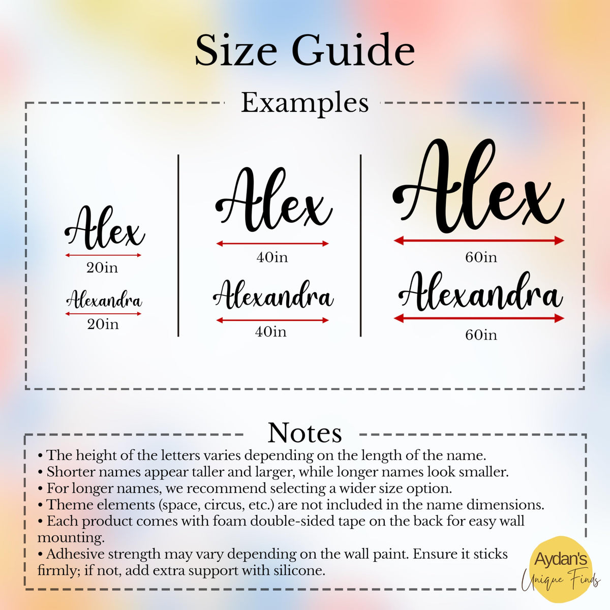 Nursery name sign – gift for newborn or first birthday