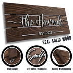 Where Our Story Begins - Personalized Family Wood Sign | Aydan's Unique Finds