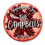 Pomegranate Family Name Sign
