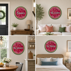 Watermelon Family Name Sign