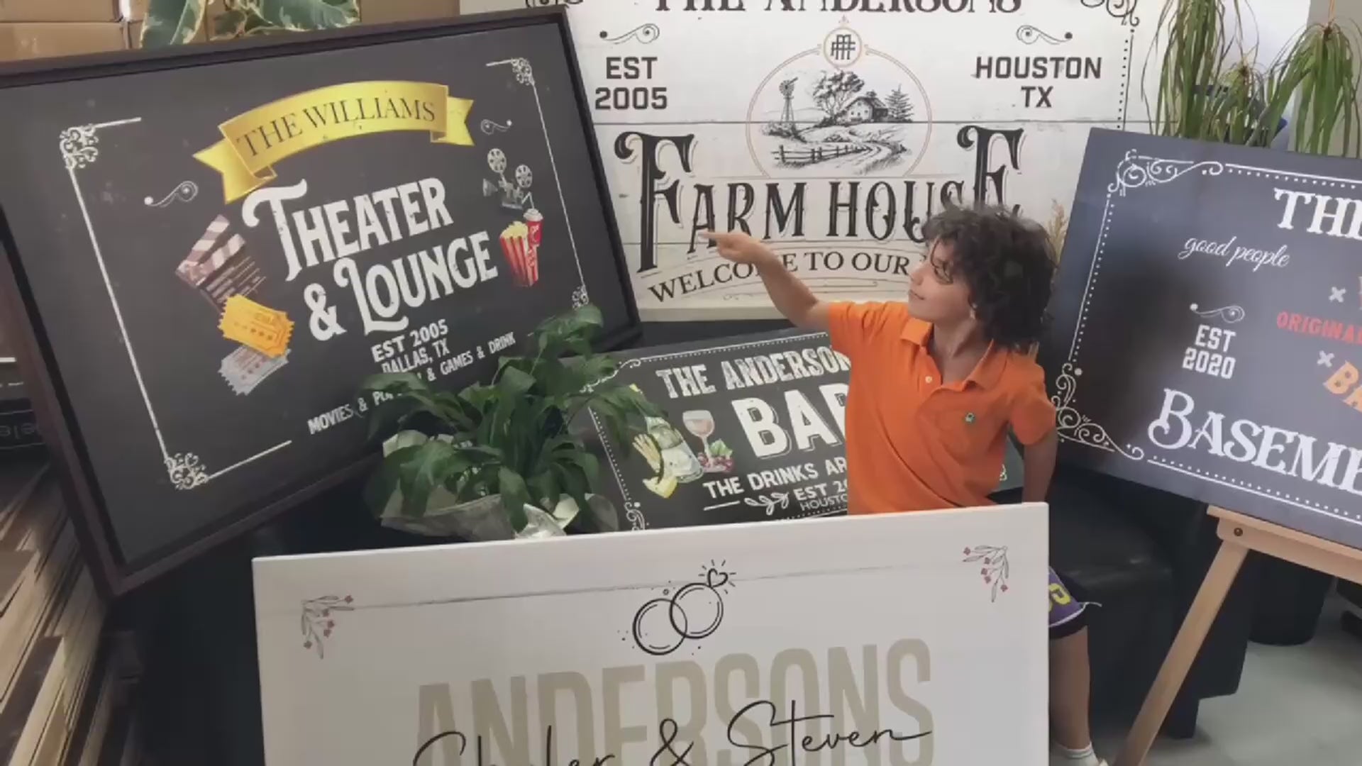 Billiards Lounge Canvas Sign