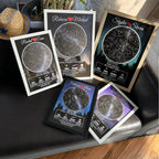 Star Map Glass Art - Custom Date & Location, Anniversary Gift